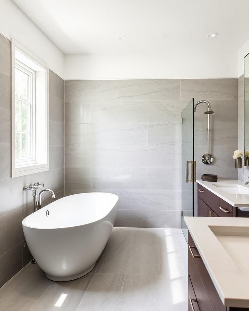 Bathroom Reconstruction — restoration rebuild interior construction project by Gator Done, LLC in Westlake, LA